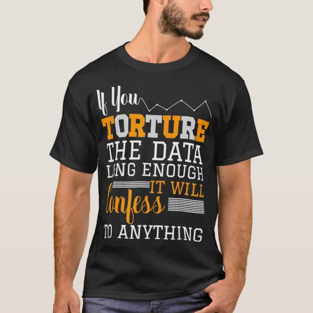 Data Analyst T Shirt - Tortyr Data  (Framsida)