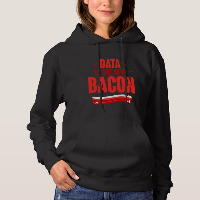 Data är den nya Bacon Programmer Analyst Data Scie T Shirt (Framsida)