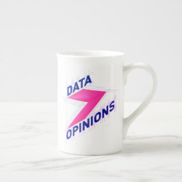 DATA > ÅSIKTER | Geek Bone China Mugg - Ljus Benporslin Mugg