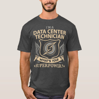 Data Center-tekniker vad är ditt supermaktejobb T Shirt
