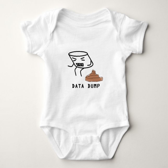 Data dumpar t-shirt (Framsida)