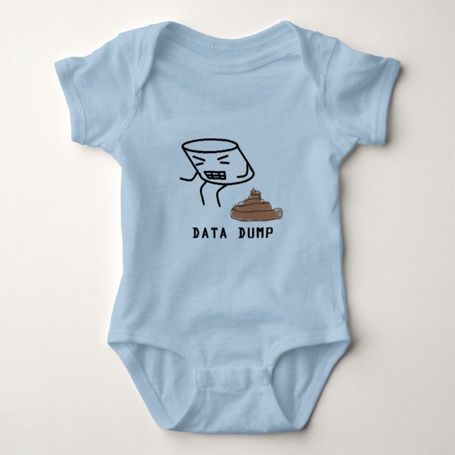 Data dumpar t-shirt (Framsida)