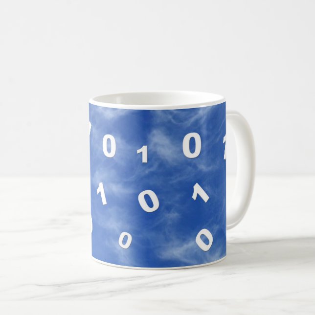 Data för molndatabehandling kaffemugg (Framsida höger)