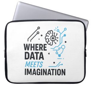 Data Imagination Nexus: Abstrakt Algorithmic Laptop Fodral