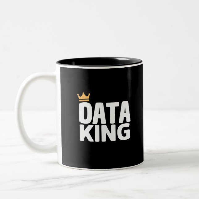 Data Kung 2-tonkaffe Mugg (Vänster)
