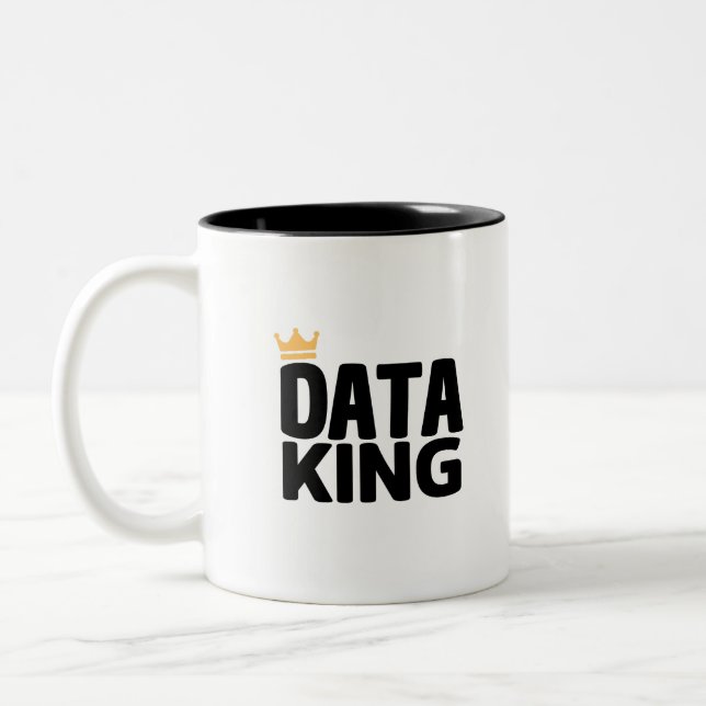 Data Kung 2-tonkaffe Mugg (Vänster)