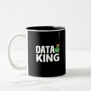 Data Kung 2-tonkaffe Mugg