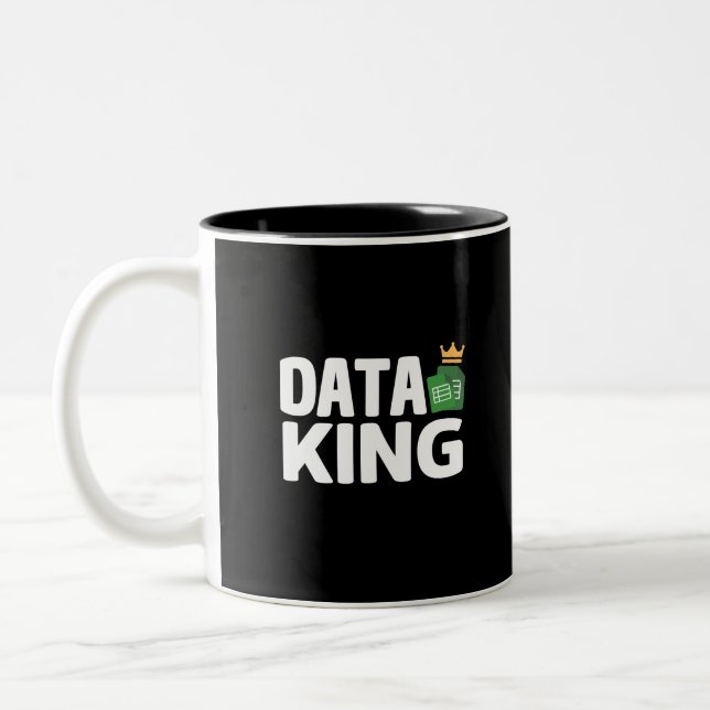 Data Kung 2-tonkaffe Mugg (Vänster)
