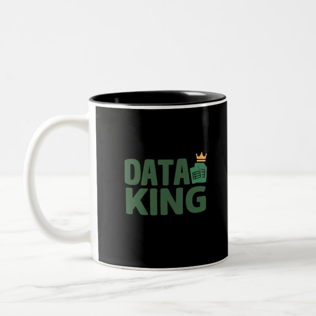 Data Kung 2-tonkaffe Mugg (Vänster)