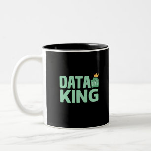 Data Kung 2-tonkaffe Mugg