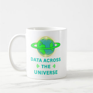 Data över universum kaffemugg