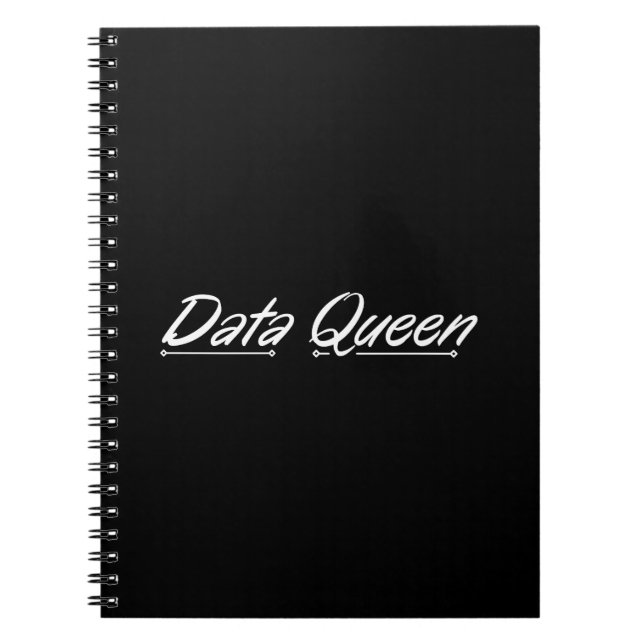 Data Queen - Redovisning Anteckningsbok (Framsidan)