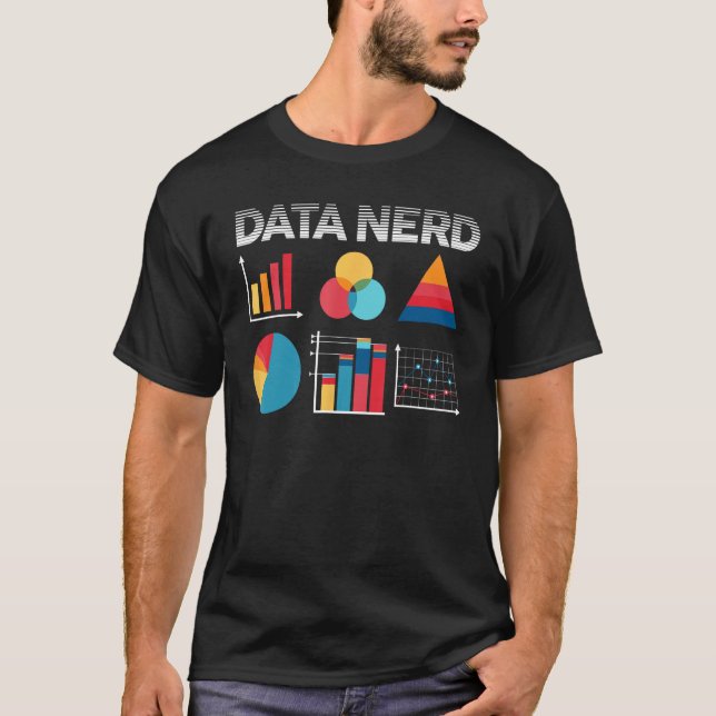 Data Science Data Analyst Data Analyst Researcher  T Shirt (Framsida)