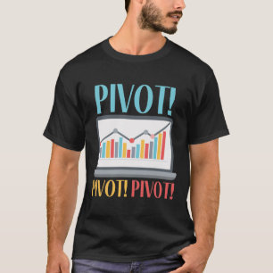 Data Science-dator för pivottoanalytiker T Shirt