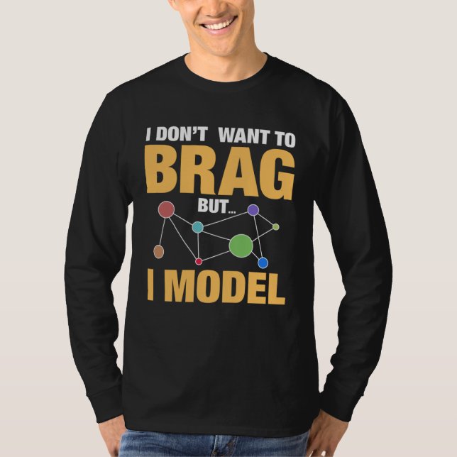 Data Science Statistics IT Analyst T Shirt (Framsida)