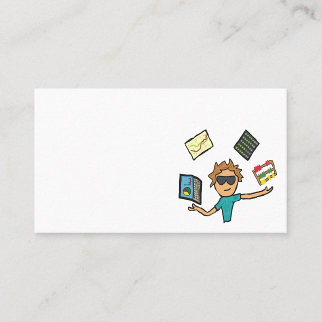 Data Science Visitkort (Framsida)