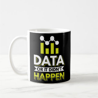 Data Scientist Data Analyst Data Miner Kaffemugg