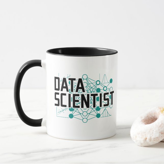 Data Scientist Data Analyst Gift Mugg (Med munk)