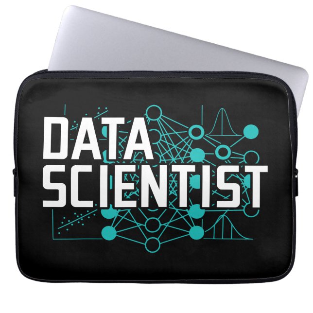 Data Scientist Dataanalytiker Present Laptop Fodral (Framsidan)