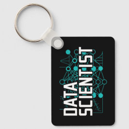 Data Scientist Dataanalytiker Present Nyckelring