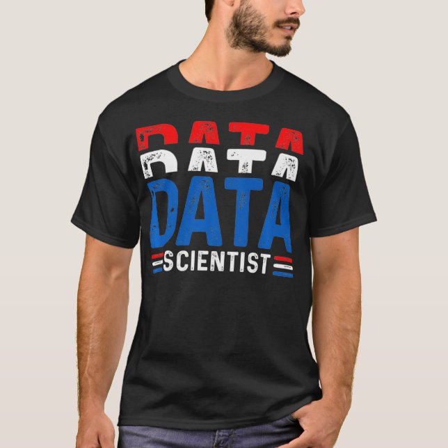 Data Scientist Instructions Data Science Mining An T Shirt (Framsida)