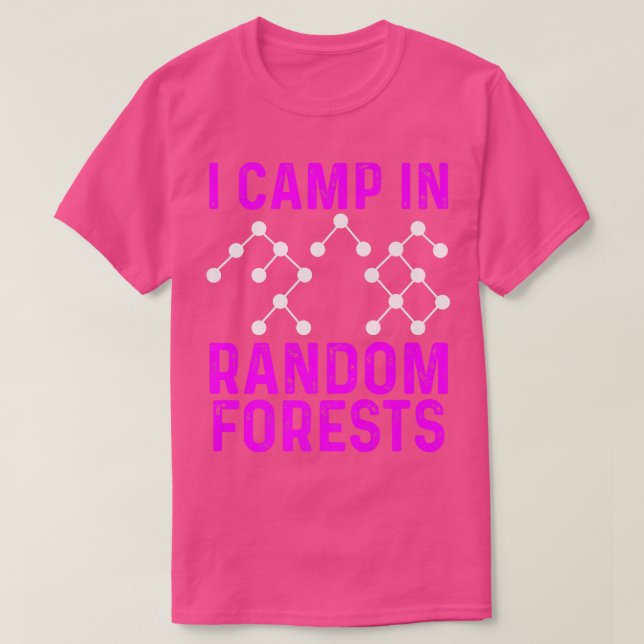 Data Scientist Random Forest Data Science Mining A T Shirt (Design framsida)