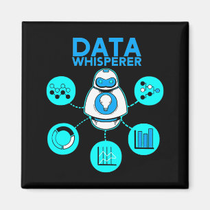 Data Whisperer Tech Ingenjör Mis Analyst Mjukvara Magnet