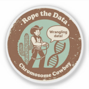 Data Wrangler på Range Genomics Edition Klistermärken
