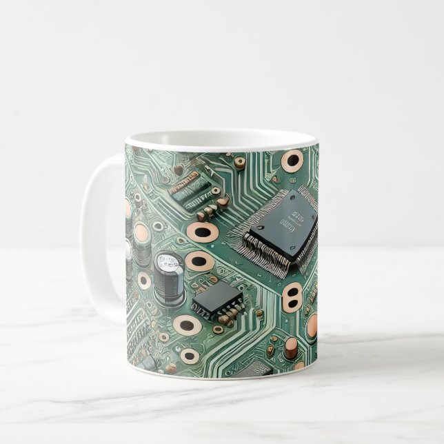 Datakretskort Kaffemugg (Framsida vänster)