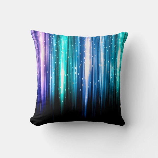 DataregnbågeSparkles exponerar konstdekorativ Kudde (Framsida)