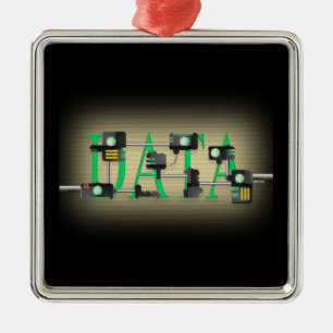 Datasäkerhet Julgransprydnad Metall
