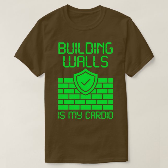 Dataskydd för brandvägg för cybersäkerhet t shirt (Design framsida)