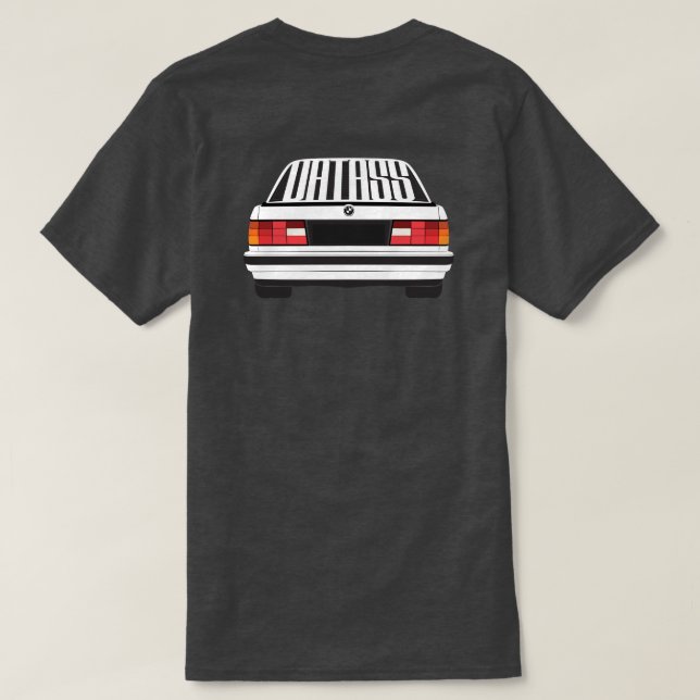 Datass BMW E30 T Shirt (Design baksida)