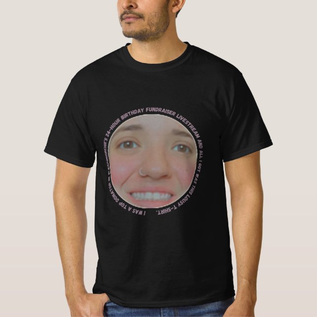 Dataström för insamling av SleepingBehr-medel T Shirt (Framsida)