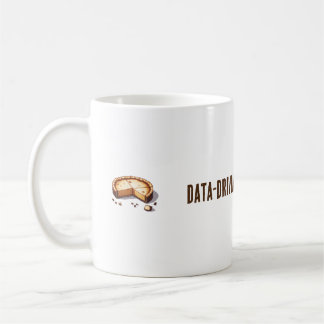 Datastyrd UX-kaffebaserad produktdesignern Mugg