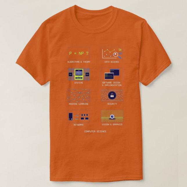 Datateknik T Shirt (Design framsida)