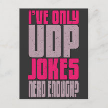 Datavetare Programmerare udp Skämt 