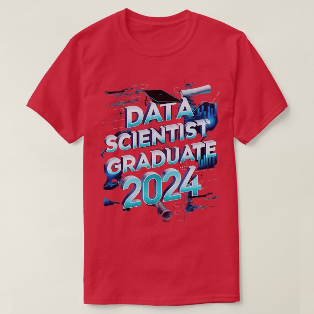 datavetare Student 2024 Funny statistikgrad T Shirt (Design framsida)