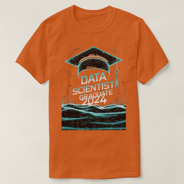 datavetare Student 2024 Funny statistikgrad T Shirt (Design framsida)