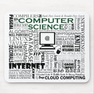 Datavetenskap Mousepad Musmatta