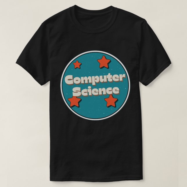 Datavetenskap T Shirt (Design framsida)