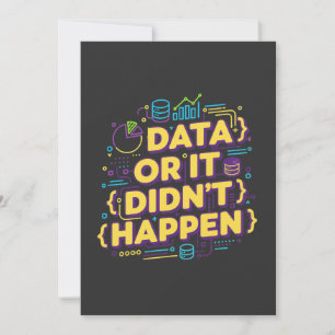 Datavetenskaplig design - data eller så inträffade inbjudningar