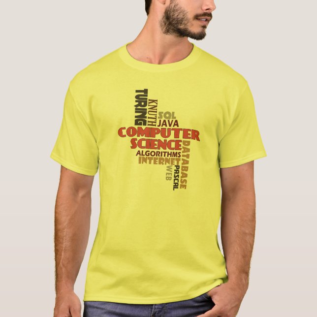 DatavetenskapT-tröja T Shirt (Framsida)