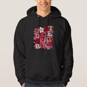 Datera inte bröder från studentföreningar Preppy- Hoodie