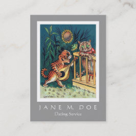 Datera som är tjänste-/dubbelsidig visitkort