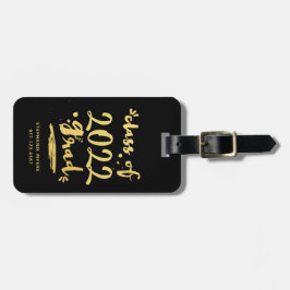 Daterar den guld- anpassningsbar för elegant bagagebricka