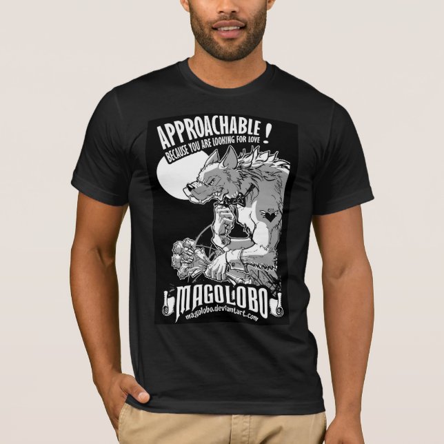 DateWolf Tee Shirt (Framsida)