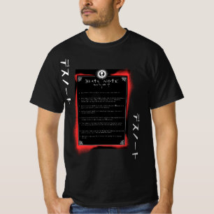 DATH NOTE LIGHT YAGAMI T SHIRT
