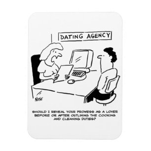 Dating Agency - Prowess as a älskare. Funny Magnet
