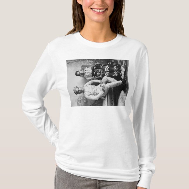 Dato Mandi och fru i Filippinerna Photograp Tee (Framsida)